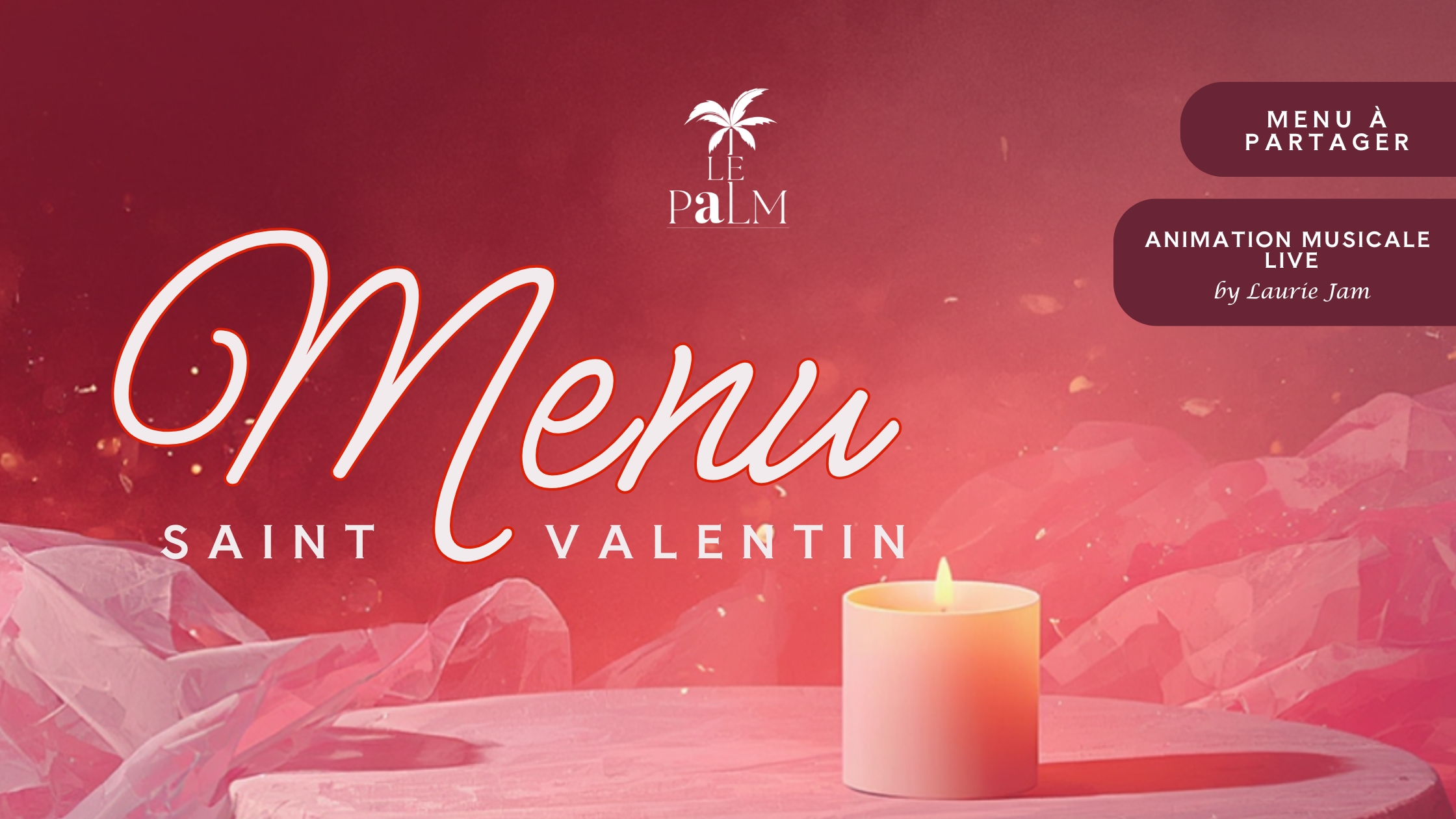 Saint-Valentin 2026 – Menu à partager